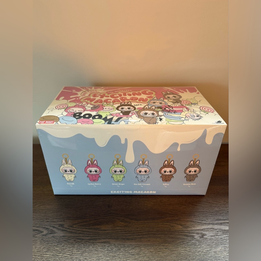 Labubu The Monsters - Exciting Macaron Vinyl Face - Sea Salt Coconut - Picture 3 of 14